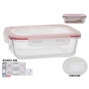 1040 ml Rectangular Lunch Box, 6,5 x 20,5 x 15,5 cm, KITCHEN&GO 1040 ml Rectangular Lunch Box, 6,5 x 20,5 x 15,5 cm, KITCHEN&GO