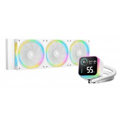 DeepCool LQ360 ULTRA ARGB Procesorius Aušinimo skysčiu rinkinys 12 cm Balta