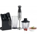 Gorenje HBC807QB 0.5 L Hand mixer 800 W Black, Stainless steel