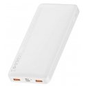 Baseus PPBD050502 nešiojamasis įkroviklis Ličio polimeras (LiPo) 10000 mAh Balta Baseus PPBD050502 nešiojamasis įkroviklis Ličio polimeras (LiPo) 10000 mAh Balta