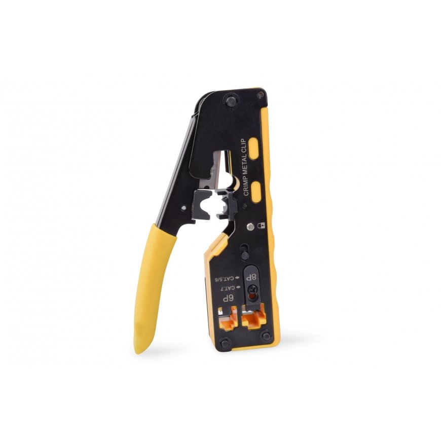 Digitus DN-94025 knaibles vadu montāžai Gofrēšanas instruments Melns, Dzeltens