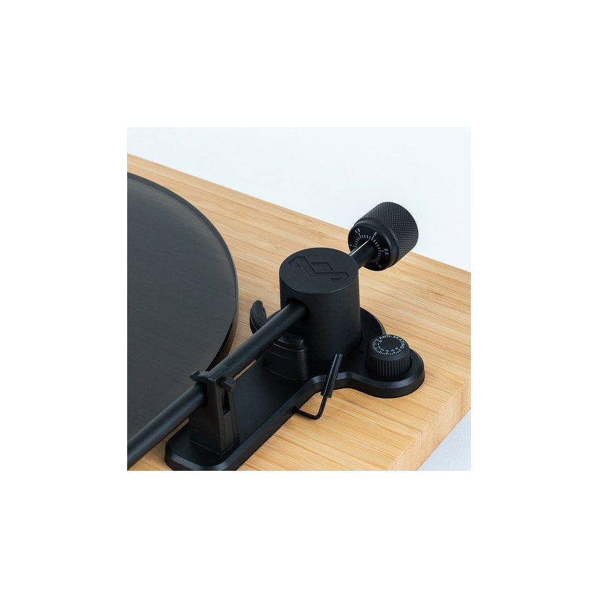 The House Of Marley EM-JT010-SB audio turntable Belt-drive audio turntable Black, Wood – 4