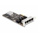 DeLOCK PCI Express x4 Card 4 x RJ45 Gigabit LAN RTL8111 DeLOCK PCI Express x4 Card 4 x RJ45 Gigabit LAN RTL8111