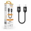 Aligator DATKP44 USB-kaapeli 0,15 m USB C musta Aligator DATKP44 USB-kaapeli 0,15 m USB C musta