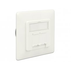 DeLOCK 86195 šakutės lizdas RJ-45 Balta