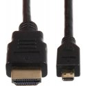 Joy-iT K-1481-3M HDMI-kaapeli HDMI-tyyppi A (vakio) HDMI-tyyppi D (mikro) musta Joy-iT K-1481-3M HDMI-kaapeli HDMI-tyyppi A (vakio) HDMI-tyyppi D (mikro) musta