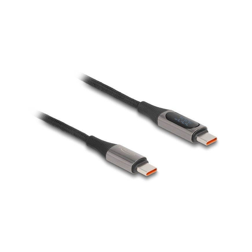 DeLOCK 86809 USB-kaapeli USB 2.0 2 m USB B USB C musta