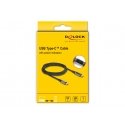 DeLOCK USB 2.0 Data and Fast Charging Cable USB Type-C male to male PD 3.0 100 W with power indicati DeLOCK USB 2.0 Data and Fast Charging Cable USB Type-C male to male PD 3.0 100 W with power indicati