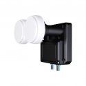 Inverto IDLB-TWNM21-MNOO6-8PP palydovinis keitiklis (LNB) 10,7 - 11,7 GHz Juoda