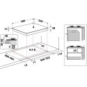 Whirlpool AKM 268/IX Nerūdijančiojo plieno Įmontuoti Dujinė 4 zone(s) Whirlpool AKM 268/IX Nerūdijančiojo plieno Įmontuoti Dujinė 4 zone(s)