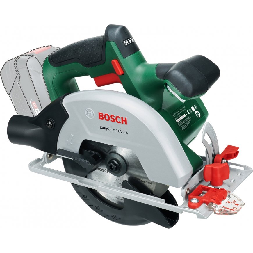 Bosch 4053423324846 Nešiojamasis diskinis pjūklas 25 cm Žalia 4200 RPM – 2
