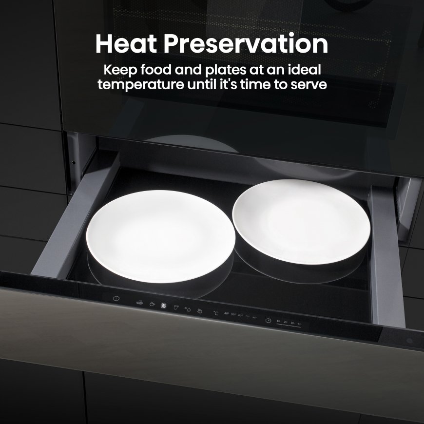 Hisense WDH14BG warming drawer 20 L 6 place settings 410 W Black – 4