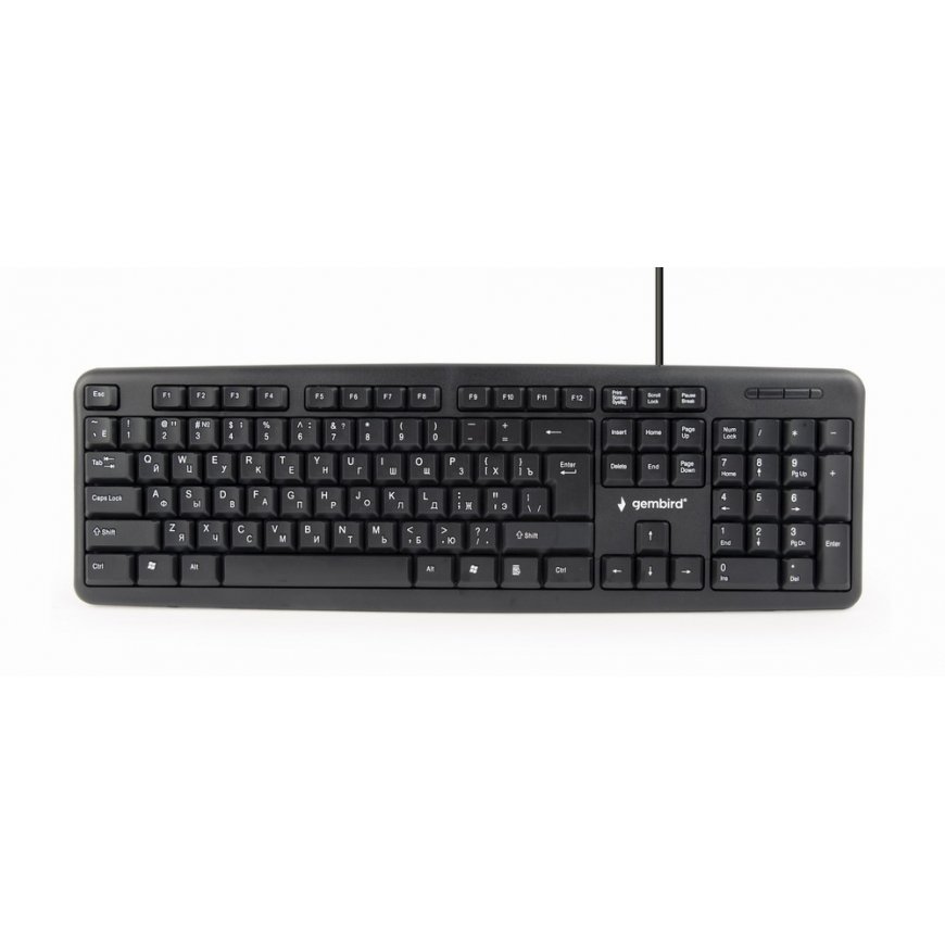 Gembird KB-U-103-RU tastatūra Birojs USB QWERTY