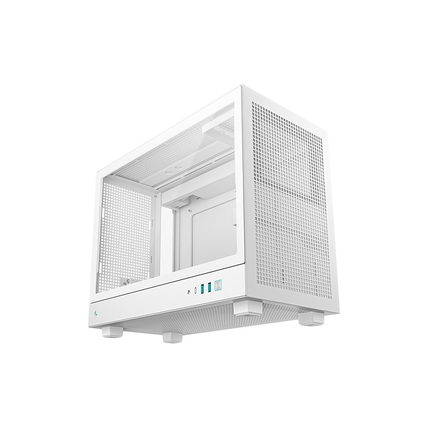 DeepCool CH160 PLUS WH Small Form Factor (SFF) Valkoinen – 2
