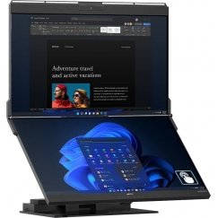 Mobile Pixels Geminos X PC lamekuvar 61 cm (24") 2560 x 1440 pikslit Quad HD Puutetundlik ekraan Must