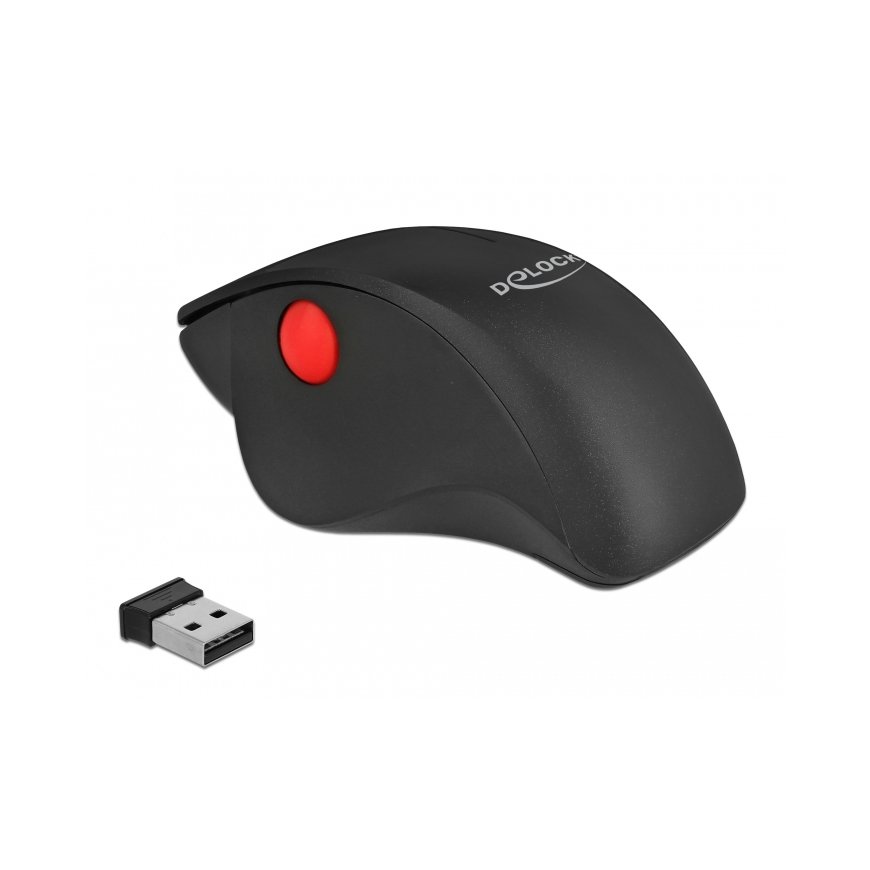 DeLOCK 12598 mouse Office Right-hand Bluetooth + USB Type-A 1600 DPI – 2