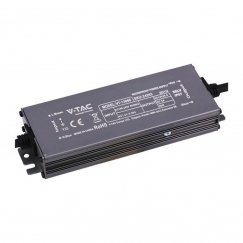 LED hermetiškas maitinimo šaltinis SLIM V-TAC 60W 12V 5A IP67 EMI filtras VT-13060