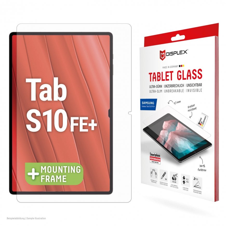 Displex 02109 planšetdatora ekrāna aizsargs Caurspīdīgs ekrāna aizsargs Samsung 1 pcs