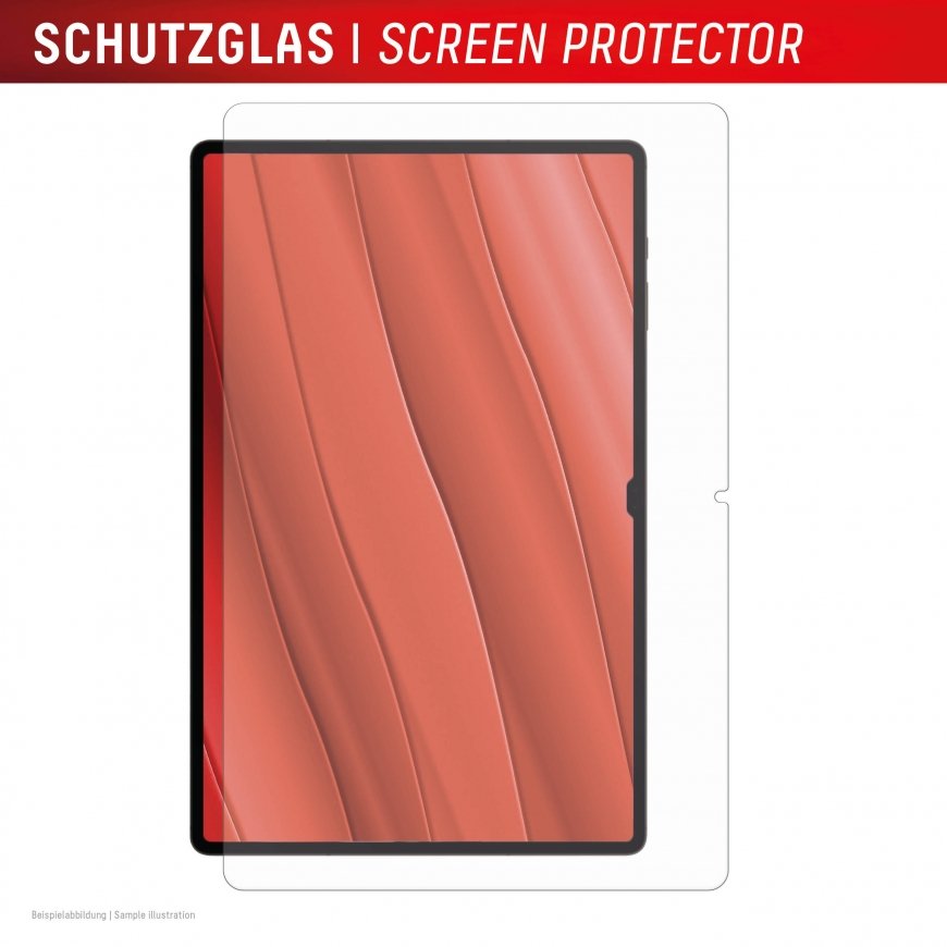 Displex Tablet Glass (9H) for Samsung Galaxy Tab S10 FE+, Eco Mounting Frame, unbreakable – 5