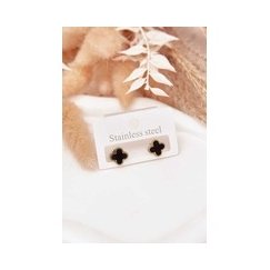 Işilginiai çelik küpe with light blue cubic zirconia VHLLE00669SLB
