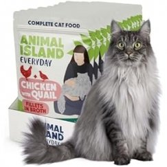 ANIMAL ISLAND Turcija ar tunzivīm filejās buljonā - mitrā kaķu barība - 12x85g