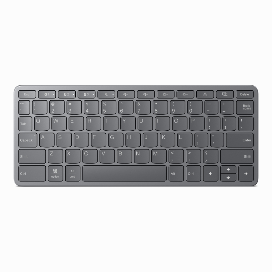 Lenovo ZG38C05820 klaviatuur Universaalne USB + Bluetooth QWERTY Ameerika inglise keel Hall