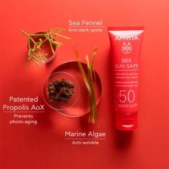 Apivita BEE SUN SAFE ANTI-SPOT UN ANTI-AGING KREMA SPF50 3 gabalu komplekts