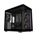 Cooler Master Elite 600 Tower Juoda, Permatomas Cooler Master Elite 600 Tower Juoda, Permatomas
