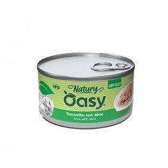 OASY Natury minkštas želė tunas su alaviju - šlapias kačių ėdalas - 150g
