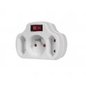Maclean MCE142 power extension 3 AC outlet(s) Indoor White Maclean MCE142 power extension 3 AC outlet(s) Indoor White