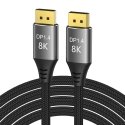 PremiumCord DisplayPort 1.4 -liitäntäkaapeli 32.4 Gbit/s, 8K-resoluutio, metalliset ja kultapinnoitetut liittimet, 1.5 m PremiumCord DisplayPort 1.4 -liitäntäkaapeli 32.4 Gbit/s, 8K-resoluutio, metalliset ja kultapinnoitetut liittimet, 1.5 m