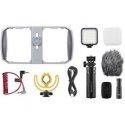 Vlogging-setti - Godox Vlogging Kit LED6Bi -valaisin, mikrofoni, mini jalusta Vlogging-setti - Godox Vlogging Kit LED6Bi -valaisin, mikrofoni, mini jalusta