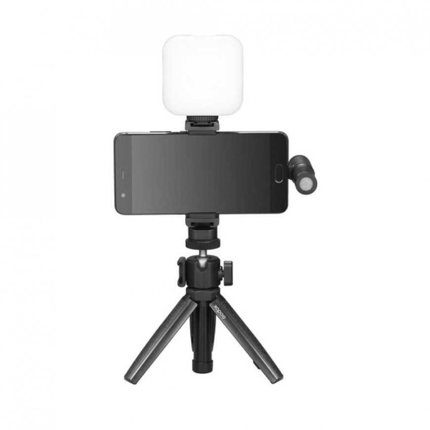 Vlogging kit - Godox Vlogging Kit LED6Bi light, microphone, mini tripod – 2