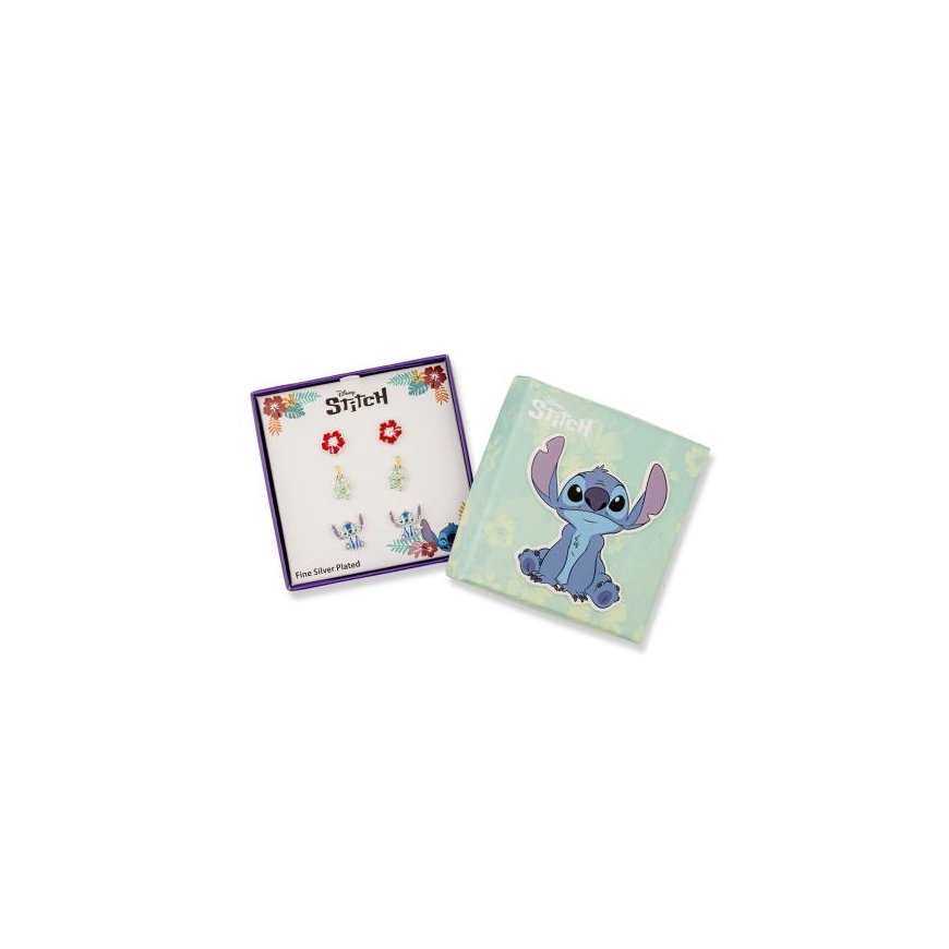 Peers Hardy Disney Stitchi komplekt, 3 paari kõrvaringe – 2