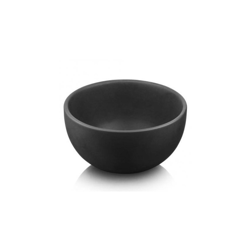 Bonbistro Mini Snack Bowl, black, porcelain, 80 ml, D 7.5 cm, H 3.8 cm, pcs