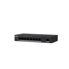 Dahua Technology PFS3009-8ET-96 Hallitsematon L2 Fast Ethernet (10/100) Power over Ethernet -tuki musta