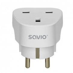 Savio AP-02 maitinimo adapteris / inverteris Universalus 3250 W Balta