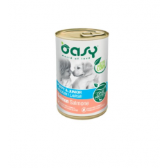 OASY One Protein Взрослый Средний/Крупный Лосось - Влажный корм для собак - 400г