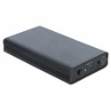 DeLOCK 42612 tallennusaseman kotelo HDD-kotelo musta 3.5" DeLOCK 42612 tallennusaseman kotelo HDD-kotelo musta 3.5"