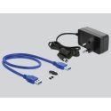 DeLOCK 42612 корпус для накопителя Внешний карман для жесткого диска Черный 3.5" DeLOCK 42612 корпус для накопителя Внешний карман для жесткого диска Черный 3.5"