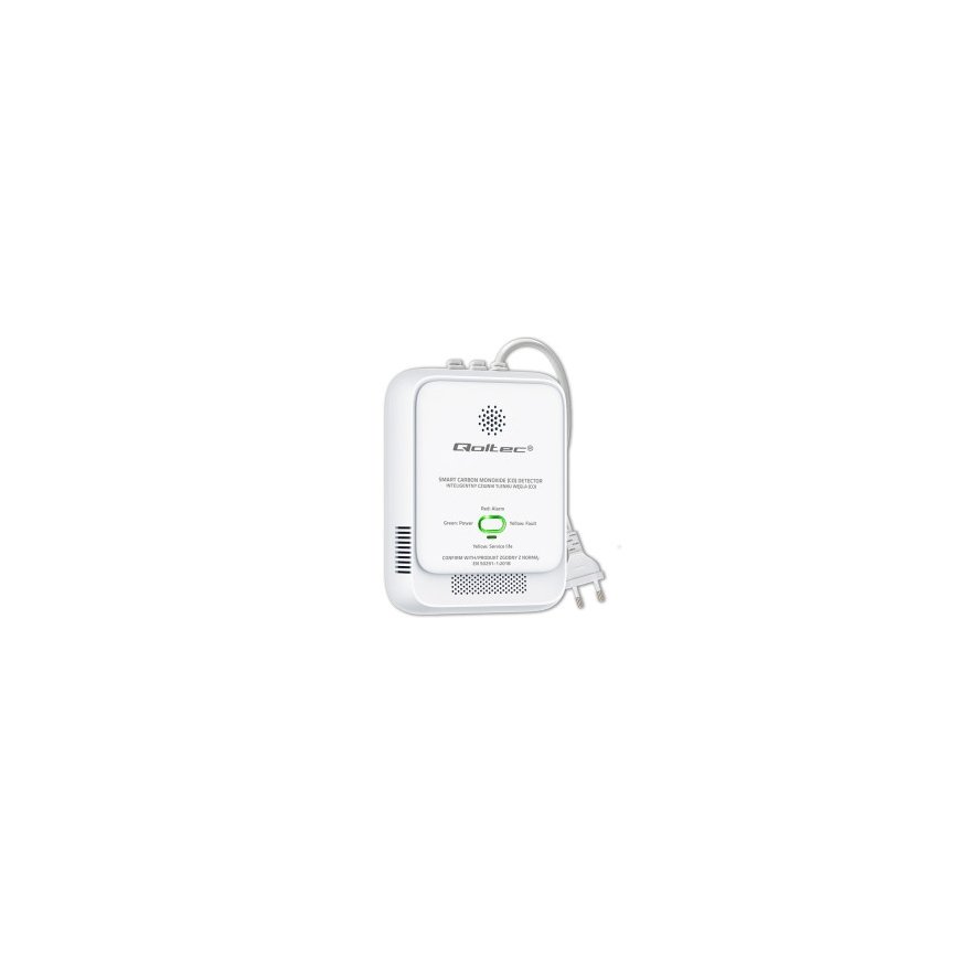 Qoltec Sertificēts dabasgāzes noplūdes sensors |