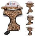 Mondex LEASH HARNESS FOR DOG WITH LEASH LEOPARD Mondex LEASH HARNESS FOR DOG WITH LEASH LEOPARD