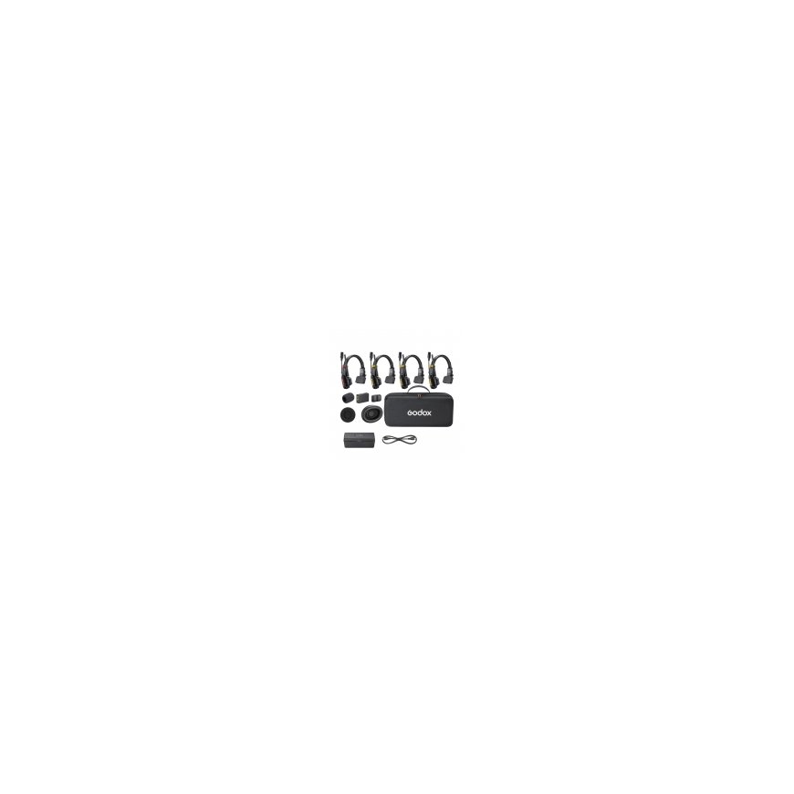 Sound equipment - Godox Skytalk Air 4S intercom system for 4 users, 500m range, black