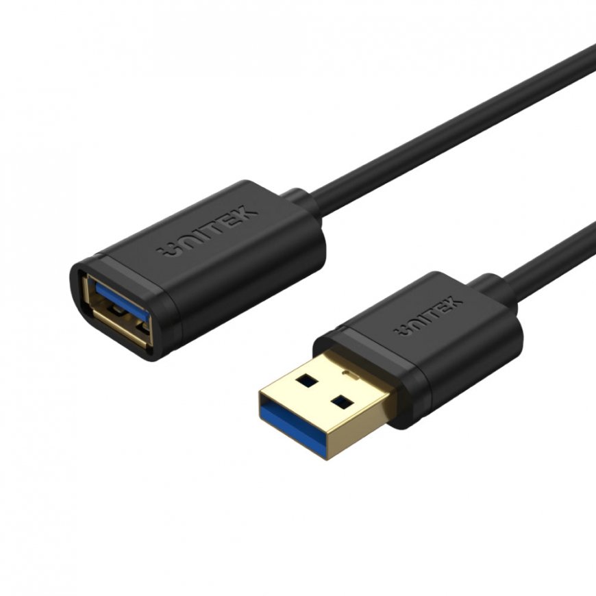 UNITEK Y-C456GBK kabeļu spraudņu pāreja USB