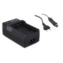 Lādētājs Foto 2v1 Sanyo DB-L40A L20A, 230V/12V Lādētājs Foto 2v1 Sanyo DB-L40A L20A, 230V/12V