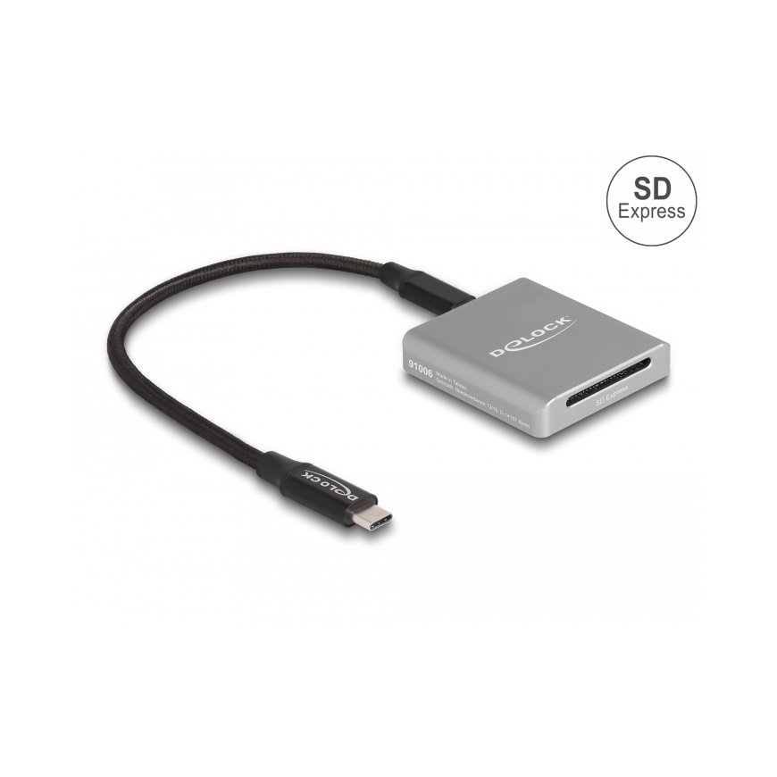 DeLOCK 91006 kortinlukija Harmaa – 3