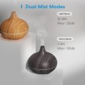 Meross MOD150HK(EU) kvapų difuzorius Tankas Medis Meross MOD150HK(EU) kvapų difuzorius Tankas Medis