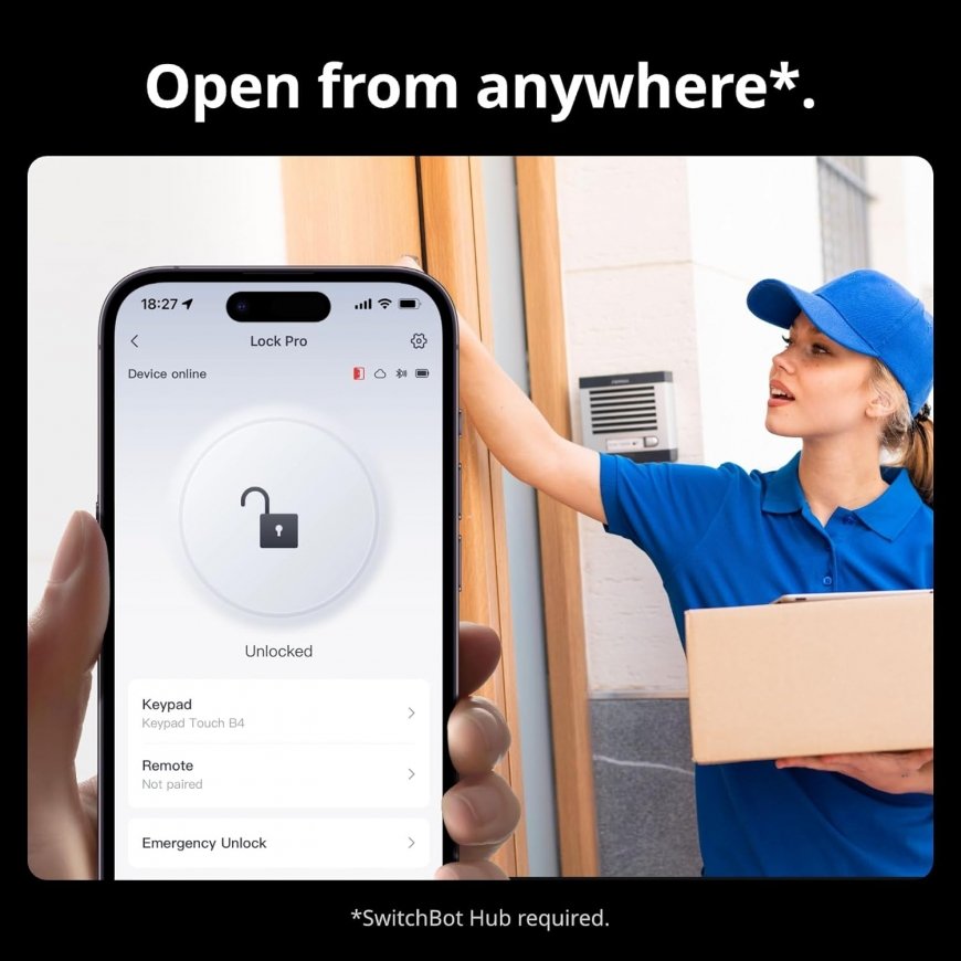 SwitchBot Lock Pro Интеллектуальный дверной замок – 5