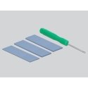 DeLOCK 42616 корпус для накопителя Корпус твердотельного диска Серебристый M.2