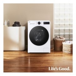 LG Series 500 F2X50S8TLB washing machine Front-load 8 kg 1150 RPM White